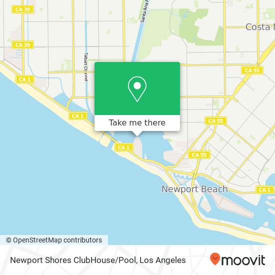 Mapa de Newport Shores ClubHouse/Pool