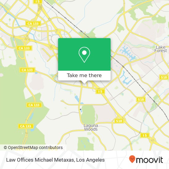 Mapa de Law Offices Michael Metaxas