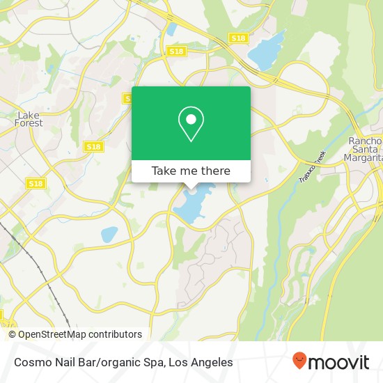 Cosmo Nail Bar/organic Spa map