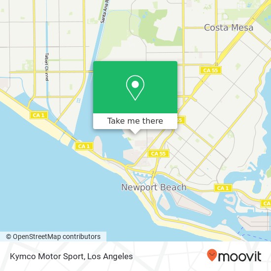 Mapa de Kymco Motor Sport