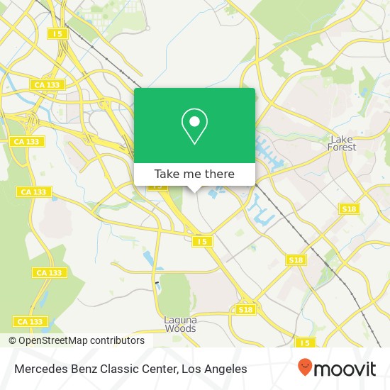 Mercedes Benz Classic Center map