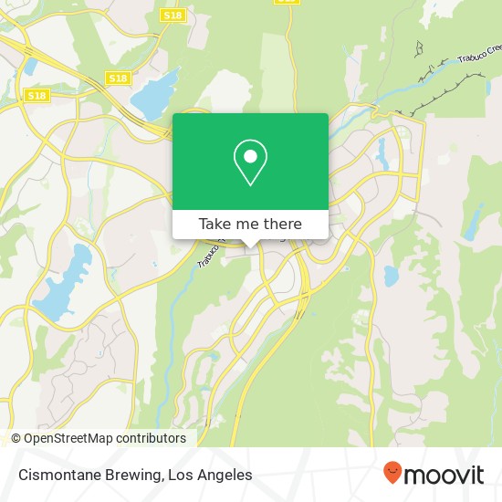 Cismontane Brewing map