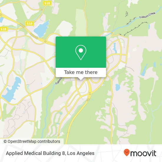 Applied Medical Building 8 map