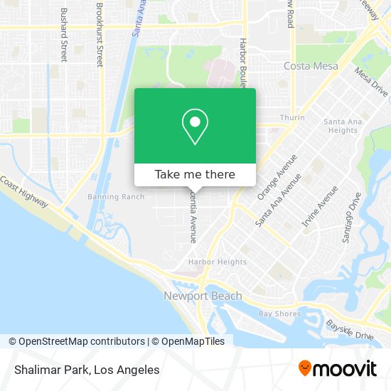 Mapa de Shalimar Park