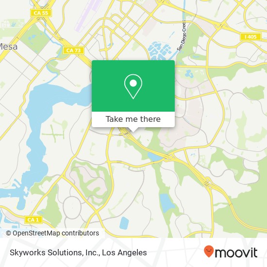 Mapa de Skyworks Solutions, Inc.