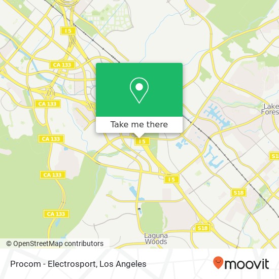 Procom - Electrosport map