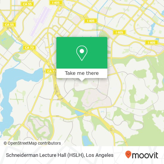 Mapa de Schneiderman Lecture Hall (HSLH)