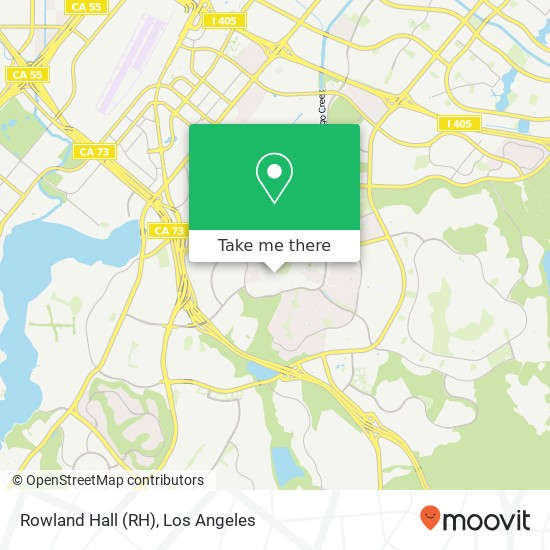 Rowland Hall (RH) map