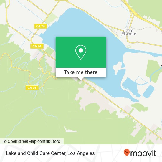 Mapa de Lakeland Child Care Center