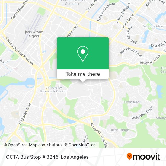 OCTA Bus Stop # 3246 map