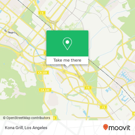 Mapa de Kona Grill