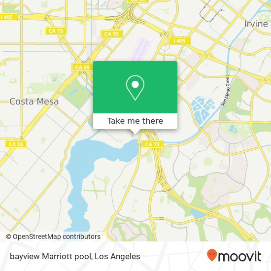 bayview Marriott pool map