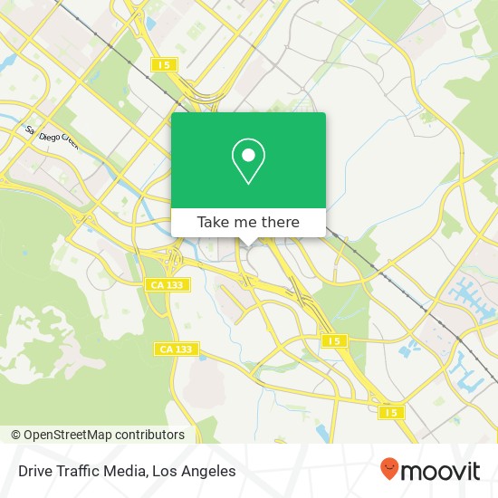Mapa de Drive Traffic Media