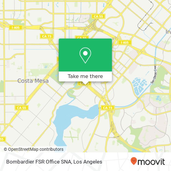 Bombardier FSR Office SNA map