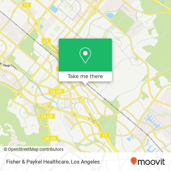 Mapa de Fisher & Paykel Healthcare