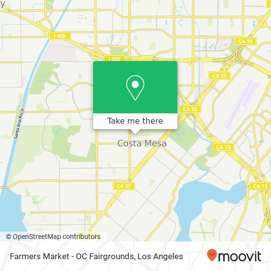 Farmers Market - OC Fairgrounds map