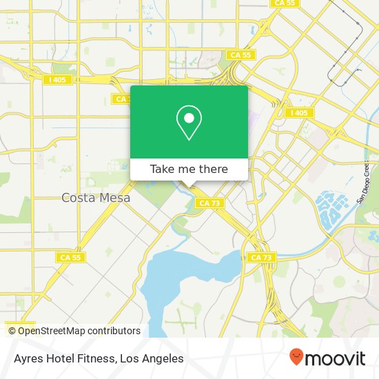 Ayres Hotel Fitness map