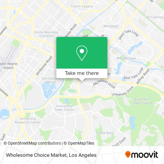 Mapa de Wholesome Choice Market
