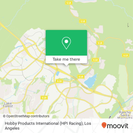 Mapa de Hobby Products International (HPI Racing)
