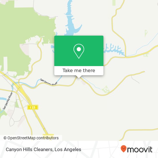 Mapa de Canyon Hills Cleaners