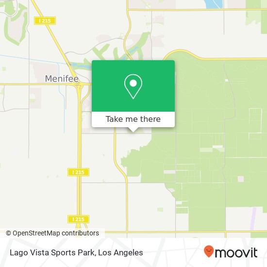 Mapa de Lago Vista Sports Park