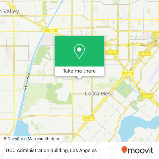OCC Administration Building map