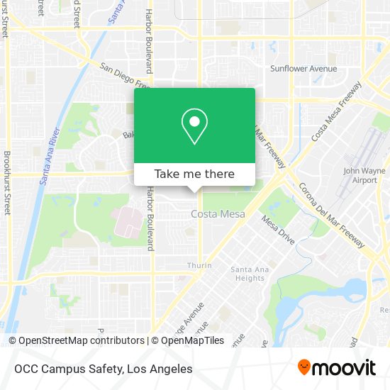 OCC Campus Safety map