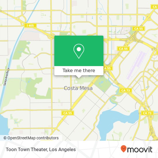 Mapa de Toon Town Theater