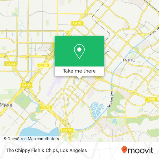 Mapa de The Chippy Fish & Chips