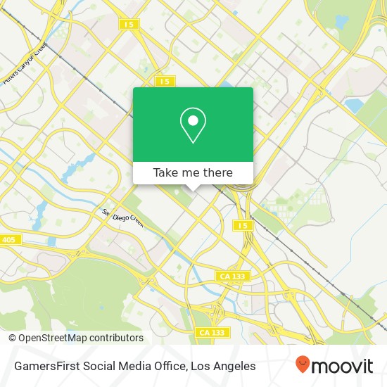 Mapa de GamersFirst Social Media Office