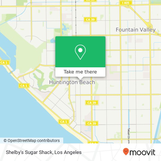 Mapa de Shelby's Sugar Shack