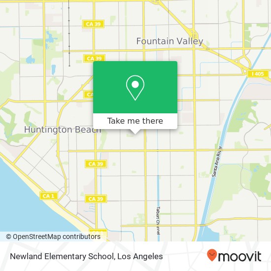 Mapa de Newland Elementary School