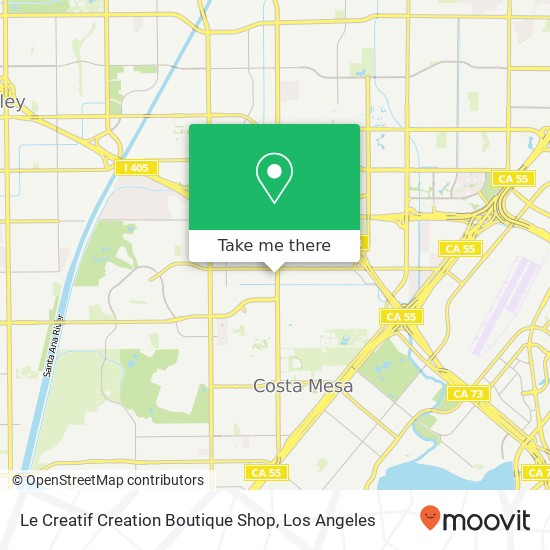 Le Creatif Creation Boutique Shop map