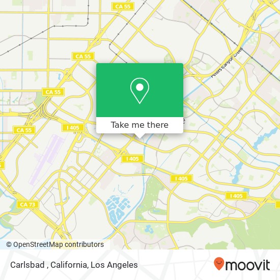 Mapa de Carlsbad , California