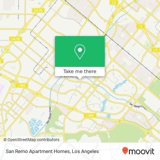 San Remo Apartment Homes map