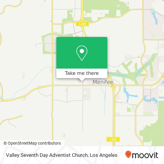 Mapa de Valley Seventh Day Adventist Church