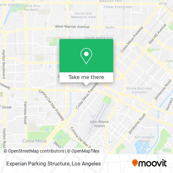 Experian Parking Structure map