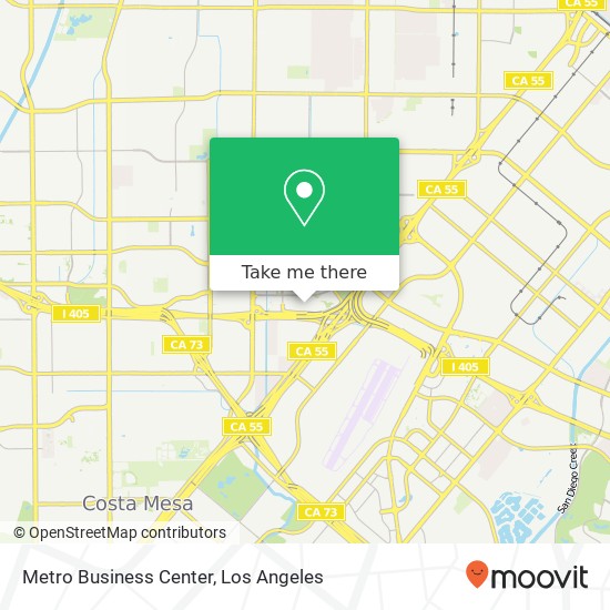 Metro Business Center map