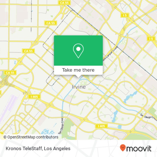 Kronos TeleStaff map