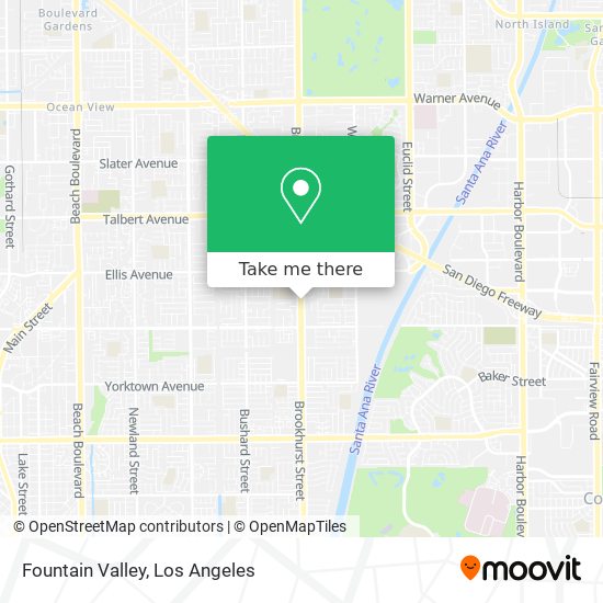 Fountain Valley map