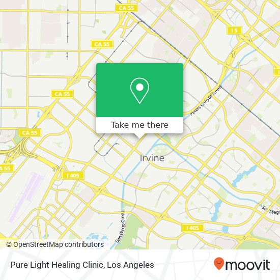 Pure Light Healing Clinic map