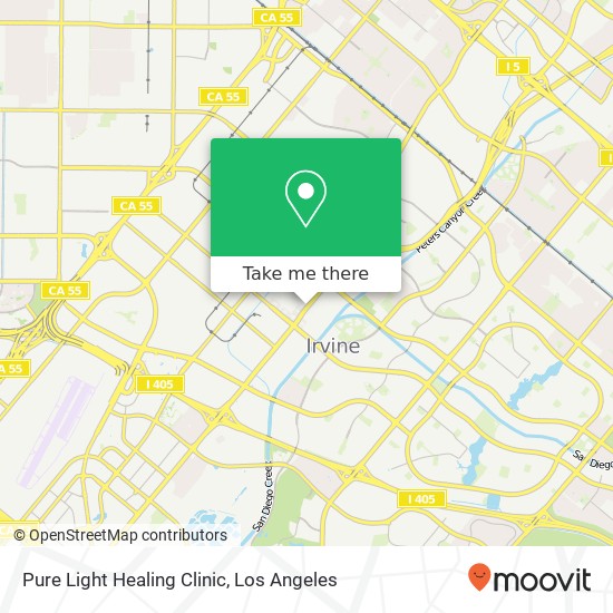 Mapa de Pure Light Healing Clinic