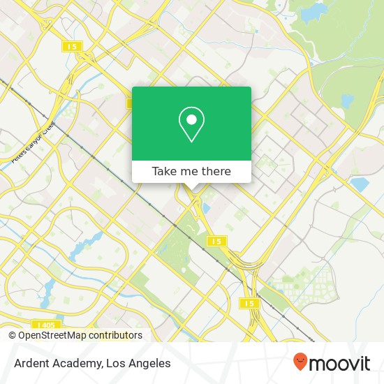 Ardent Academy map