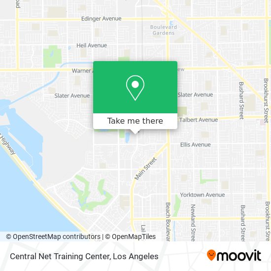 Central Net Training Center map