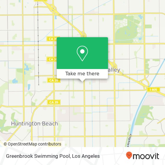 Greenbrook Swimming Pool map