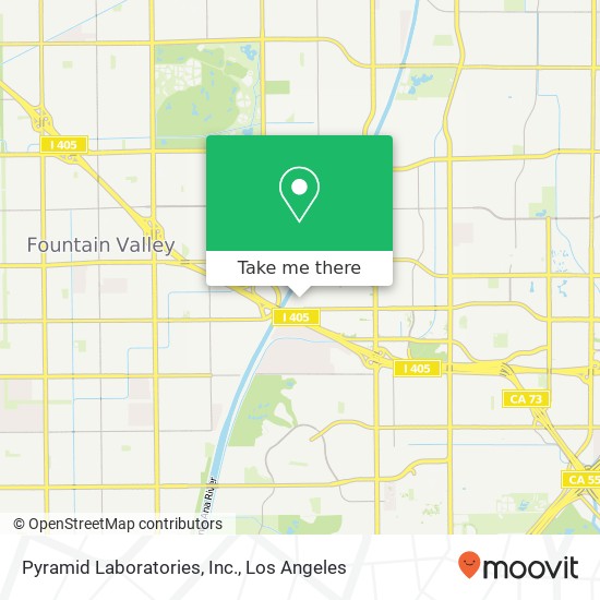 Pyramid Laboratories, Inc. map