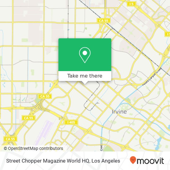 Street Chopper Magazine World HQ map