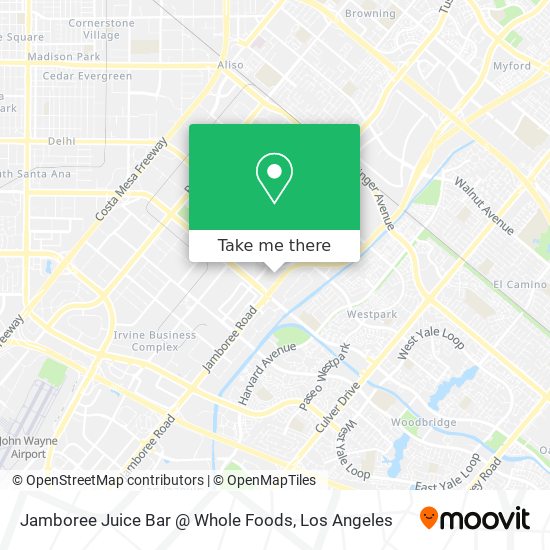 Mapa de Jamboree Juice Bar @ Whole Foods