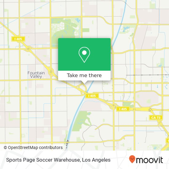 Sports Page Soccer Warehouse map