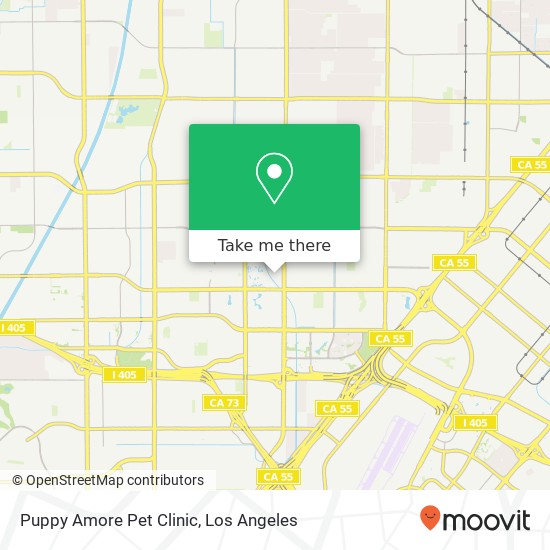 Mapa de Puppy Amore Pet Clinic